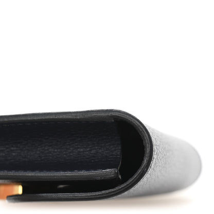 Hermes Evercolor Constance Slim Wallet Bleu Nuit 9 of 10