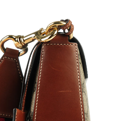 Gucci GG Supreme Monogram Web Medium Padlock Messenger Shoulder Bag Black 8 of 8