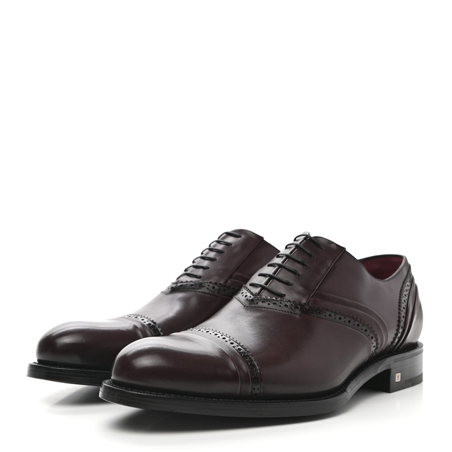 Calfskin Mens Oxfords 8 Brown