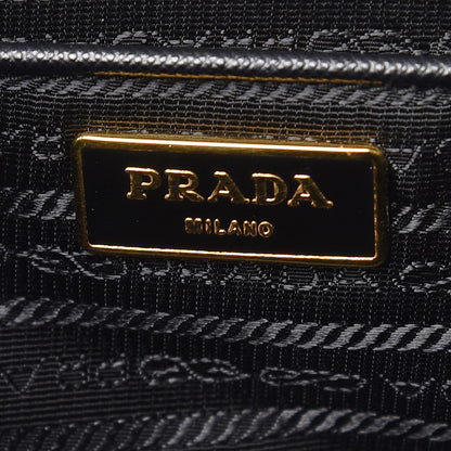 Prada Saffiano Medium Galleria Double Zip Tote Black 7 of 13