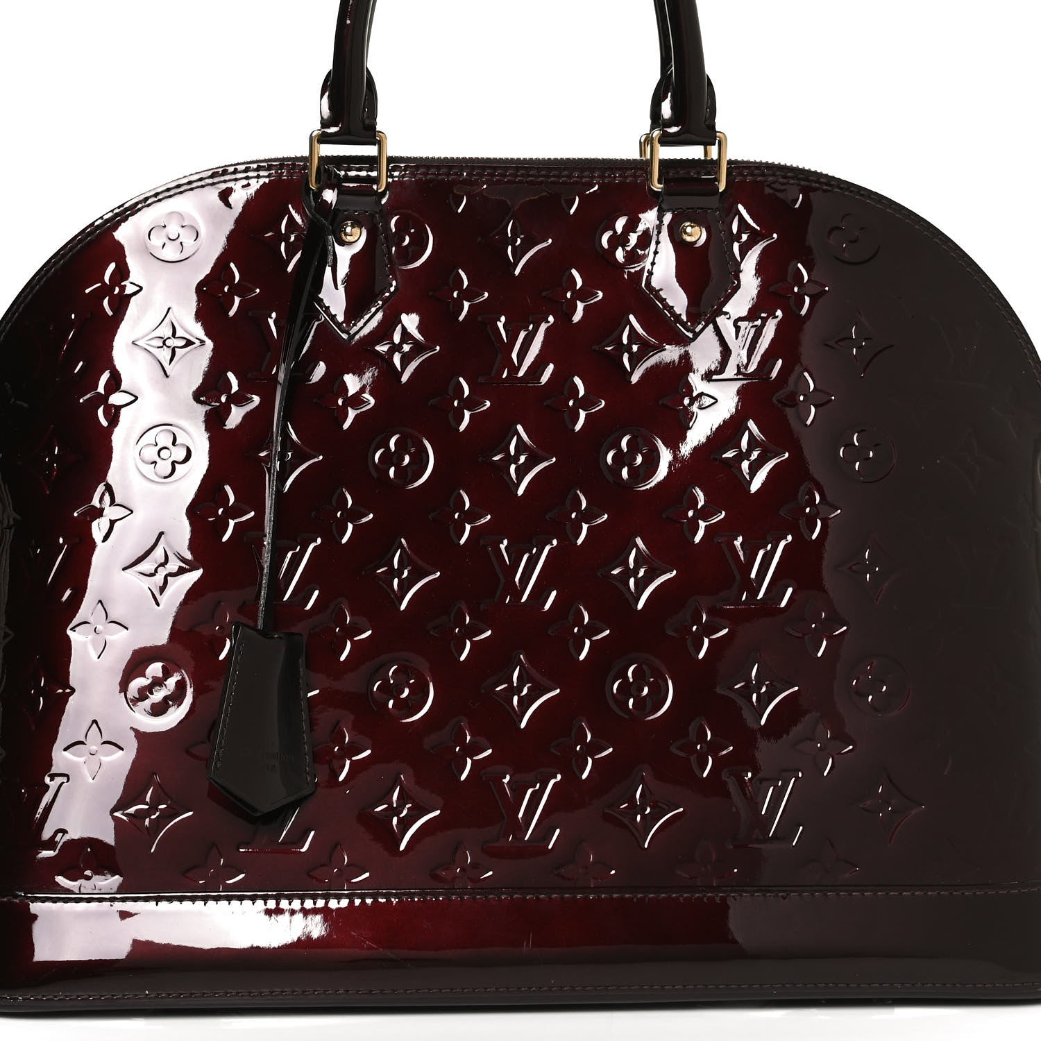 Louis Vuitton Vernis Alma GM Amarante 7 of 13