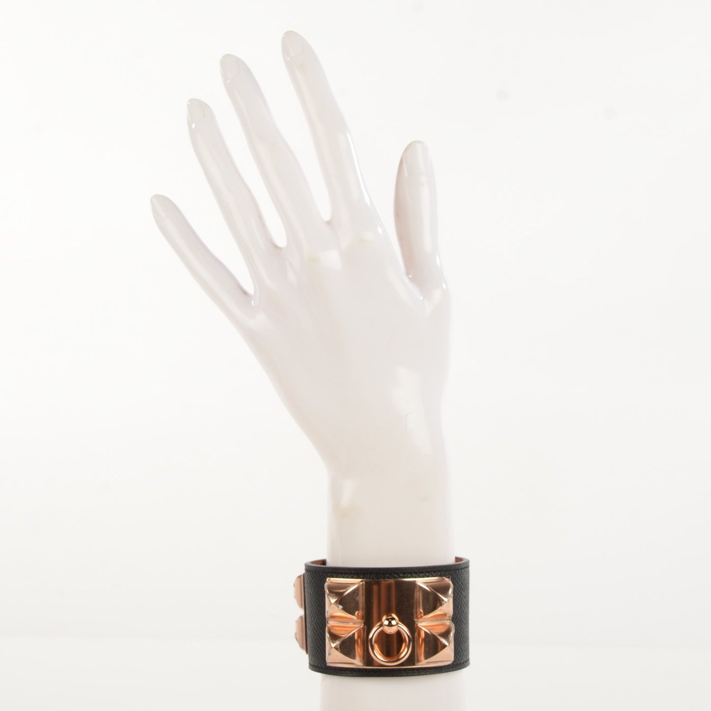 Epsom Collier de Chien CDC Bracelet S Black