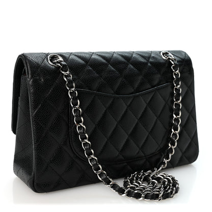 Chanel Caviar Quilted Medium Double Flap Black 3 of 8