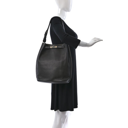 Hermes Togo Verso So Kelly Etain Etoupe 2 of 8