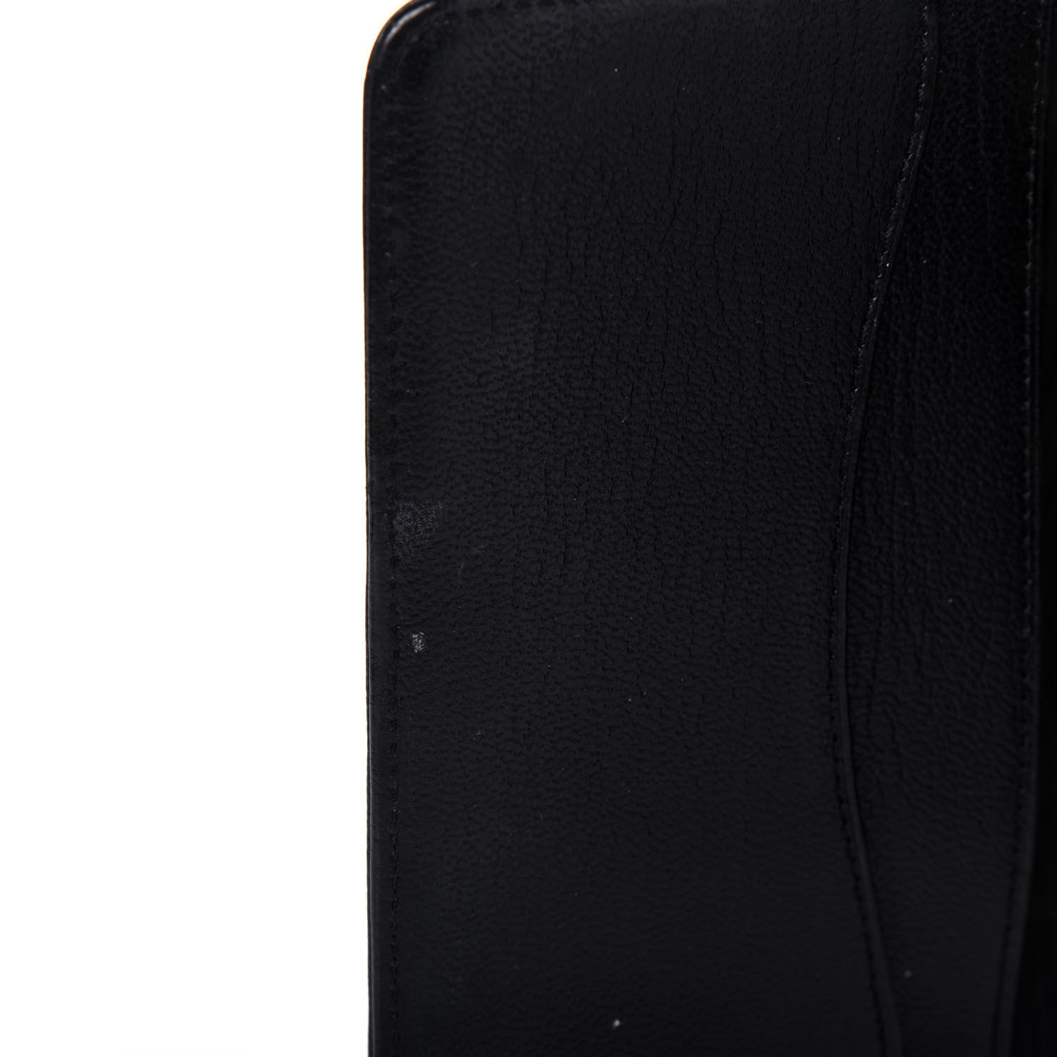 Chanel Goatskin Small Ring Agenda Planner Black 10 of 17