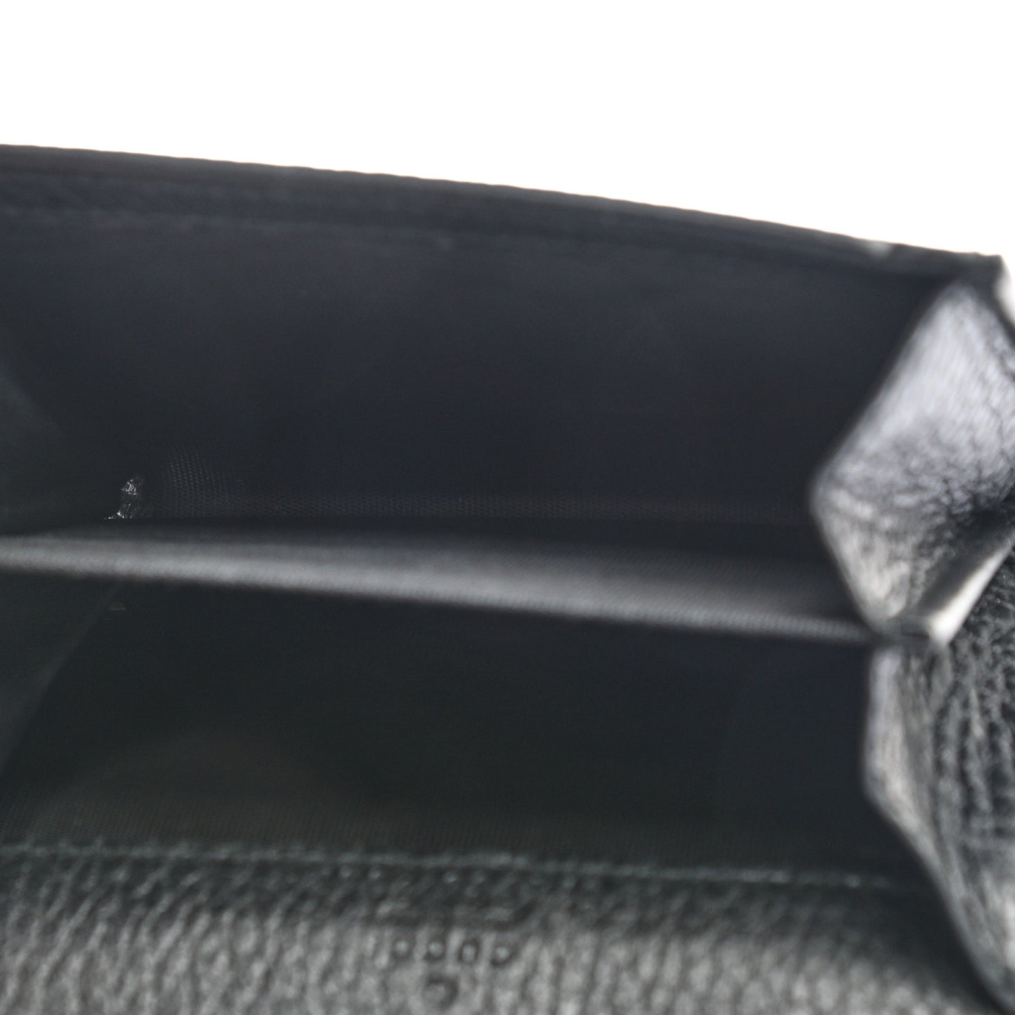Calfskin Dionysus Coin Purse Black