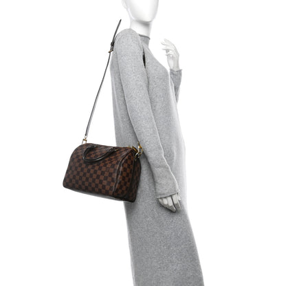 Louis Vuitton Damier Ebene Speedy Bandouliere 25 2 of 10