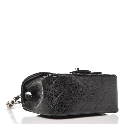 Chanel Caviar Quilted Mini Square Flap Black 4 of 8