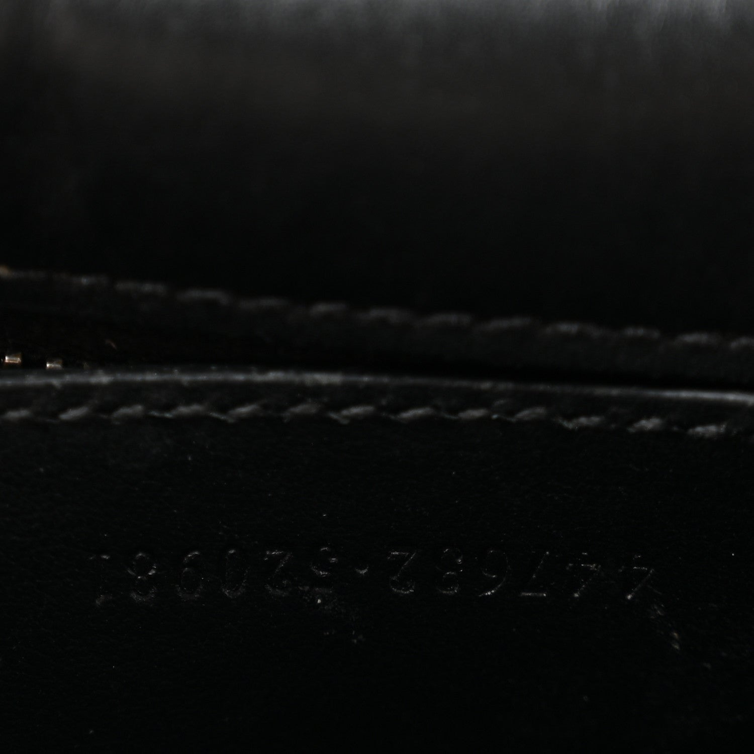 Gucci Calfskin Matelasse Monochrome Small GG Marmont Chain Shoulder Bag Black 6 of 12