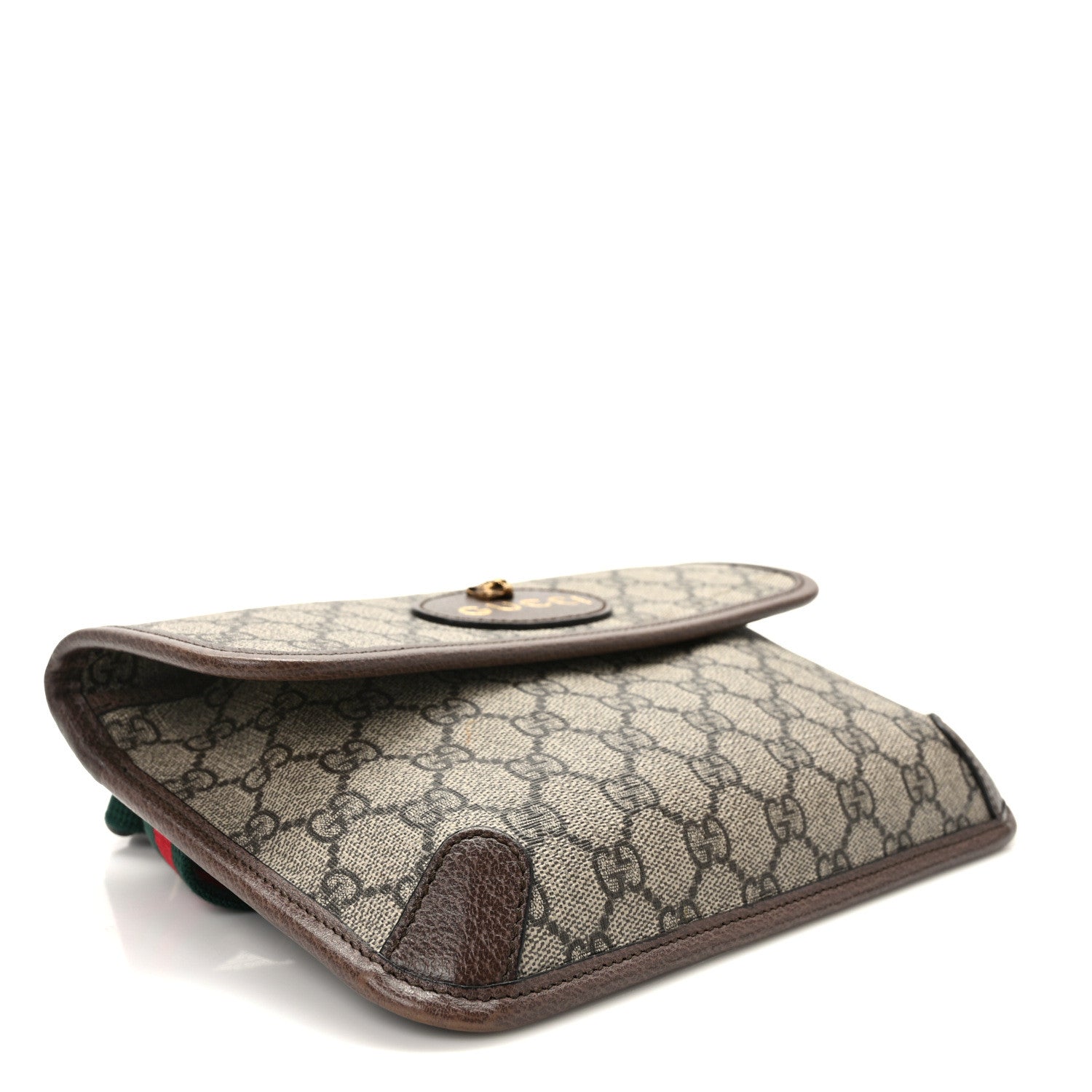 Gucci GG Supreme Monogram Neo Vintage Web Belt Bag Brown 4 of 10