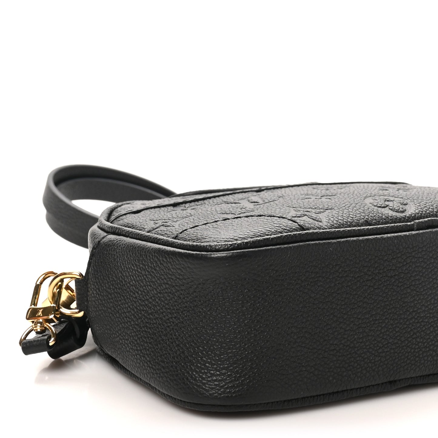 Empreinte Monogram Tiny Camera Bag Black