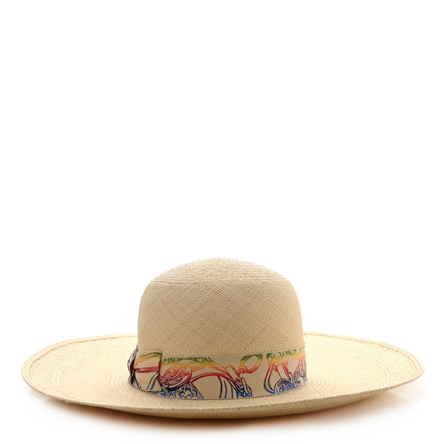 Straw Panama Brisa Brides De Gala Hat 58 Naturel Multicolore