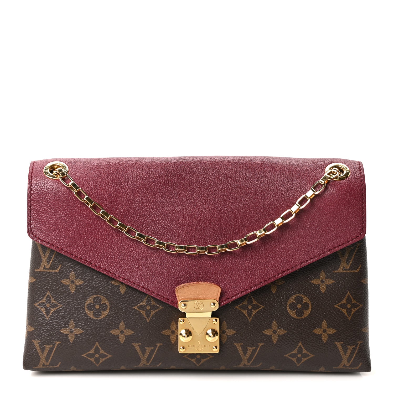 Louis Vuitton Monogram Pallas Chain Aurore 1 of 10