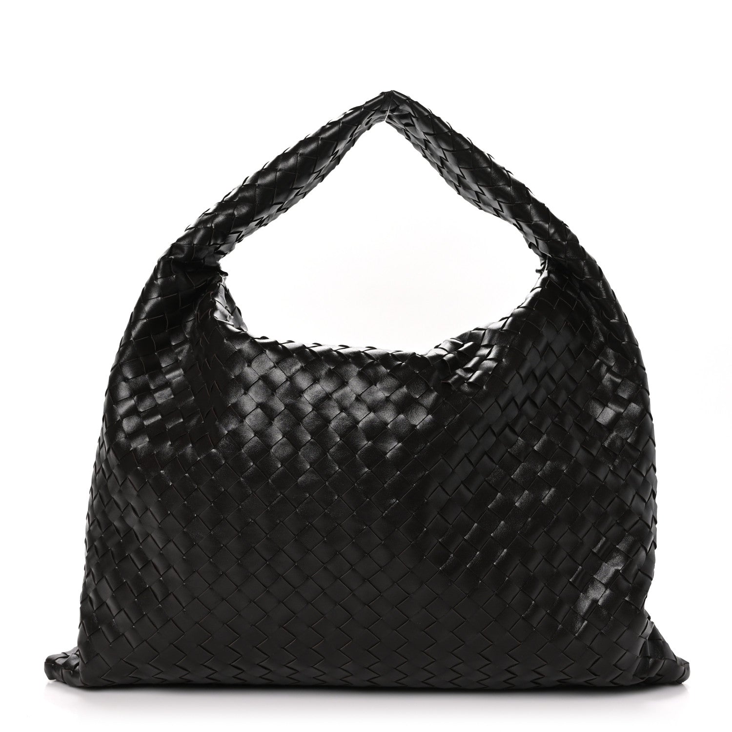 Bottega Veneta Calfskin Intrecciato Large Hop Fondant 1 of 10