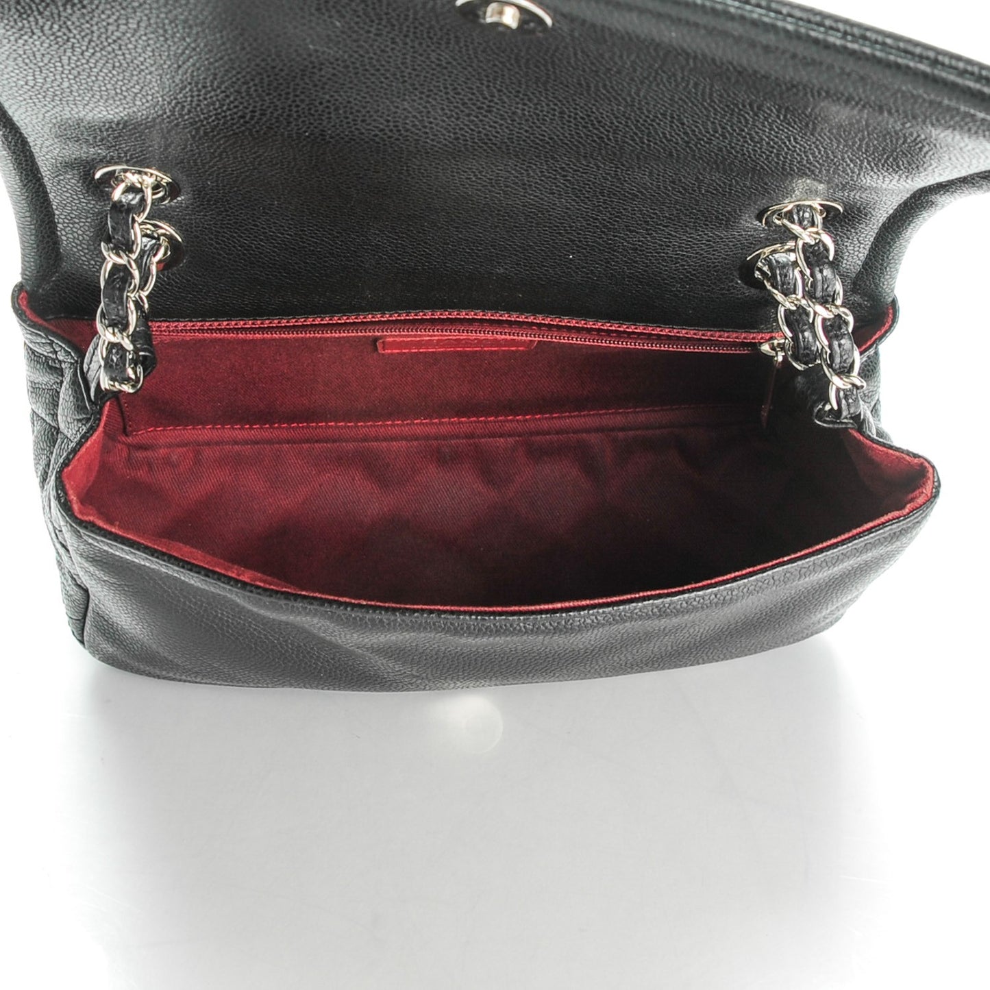 Caviar Medium Timeless CC Flap Black
