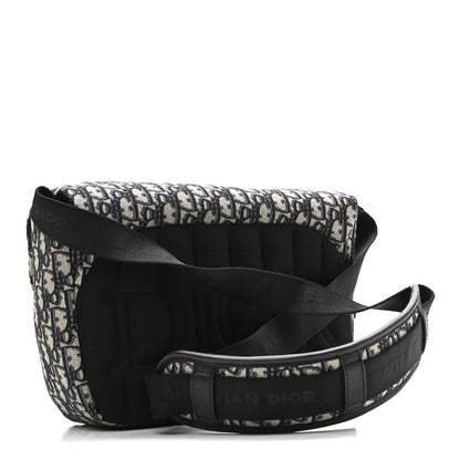 Christian Dior Homme Oblique Explorer Messenger  Blue 3 of 9