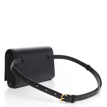 Saint Laurent Smooth Calfskin Monogram Kate Belt Bag Black 3 of 8