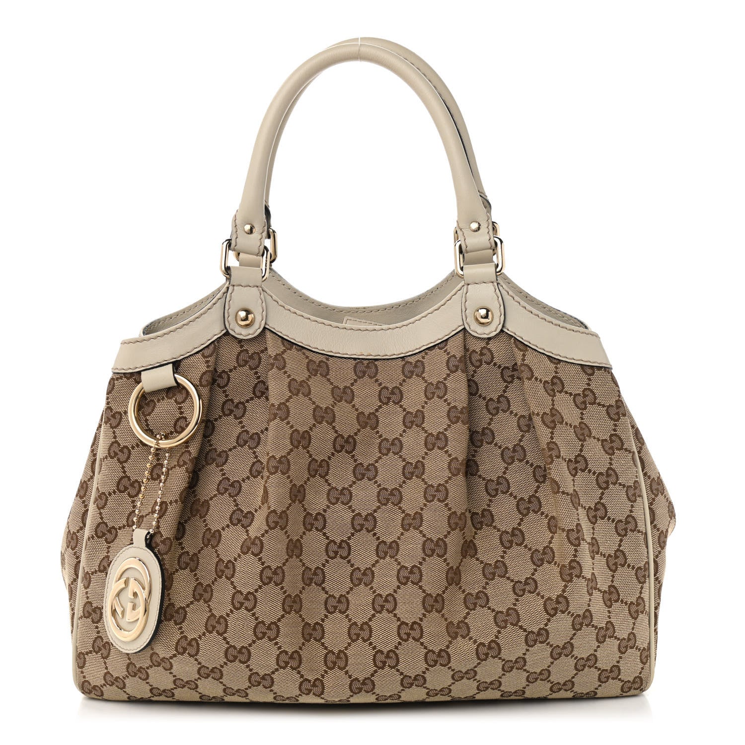 Gucci Monogram Medium Sukey Tote Off White 1 of 11