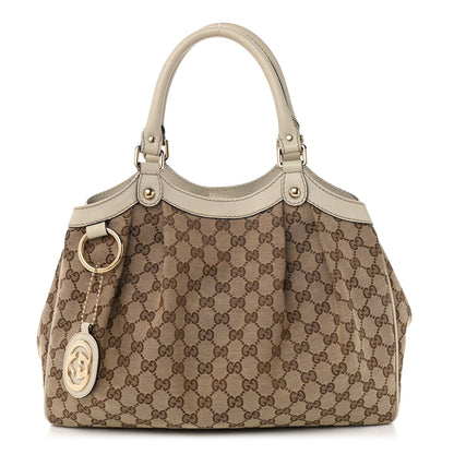 Gucci Monogram Medium Sukey Tote Off White 1 of 11
