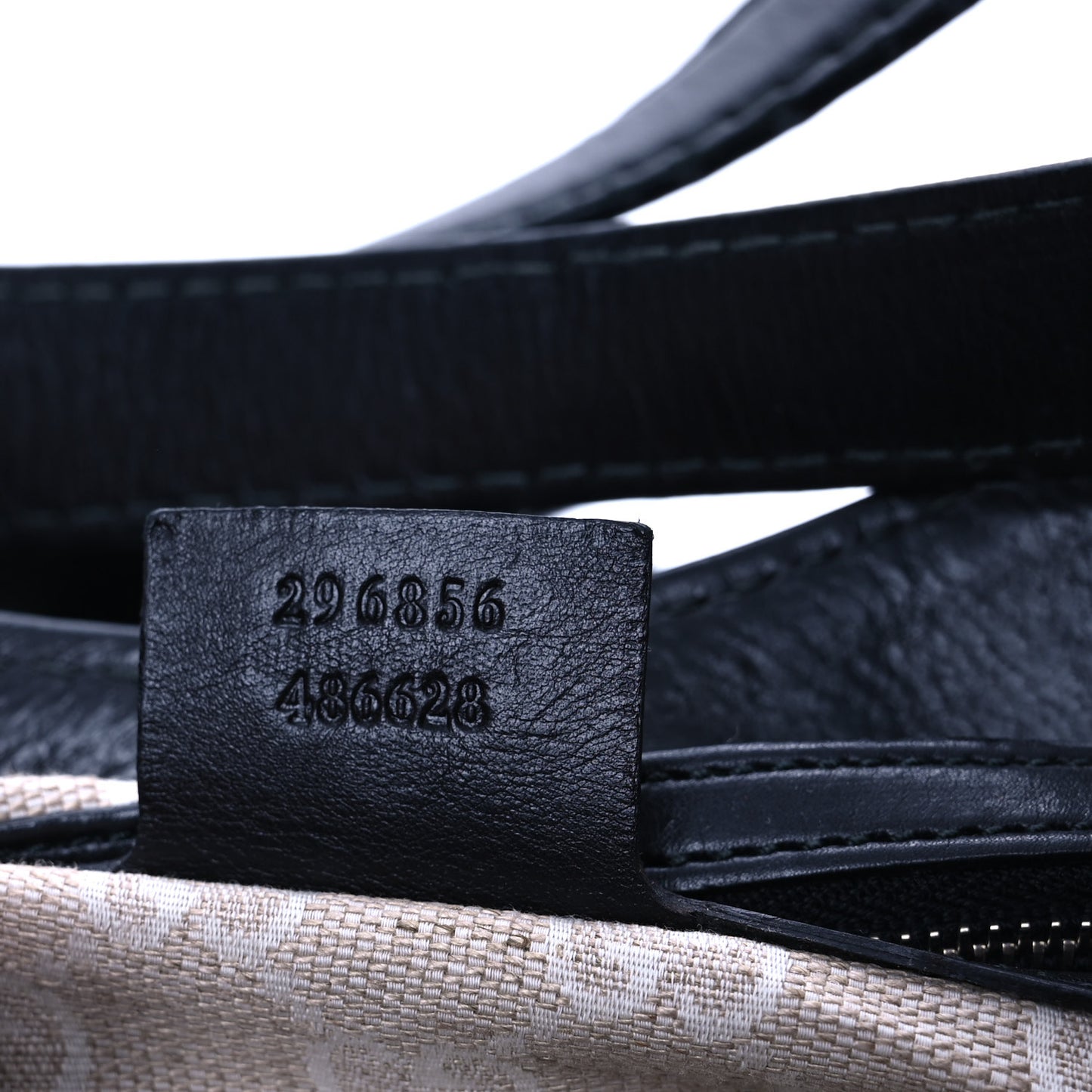 Calfskin Medium Soft Stirrup Shoulder Bag Black