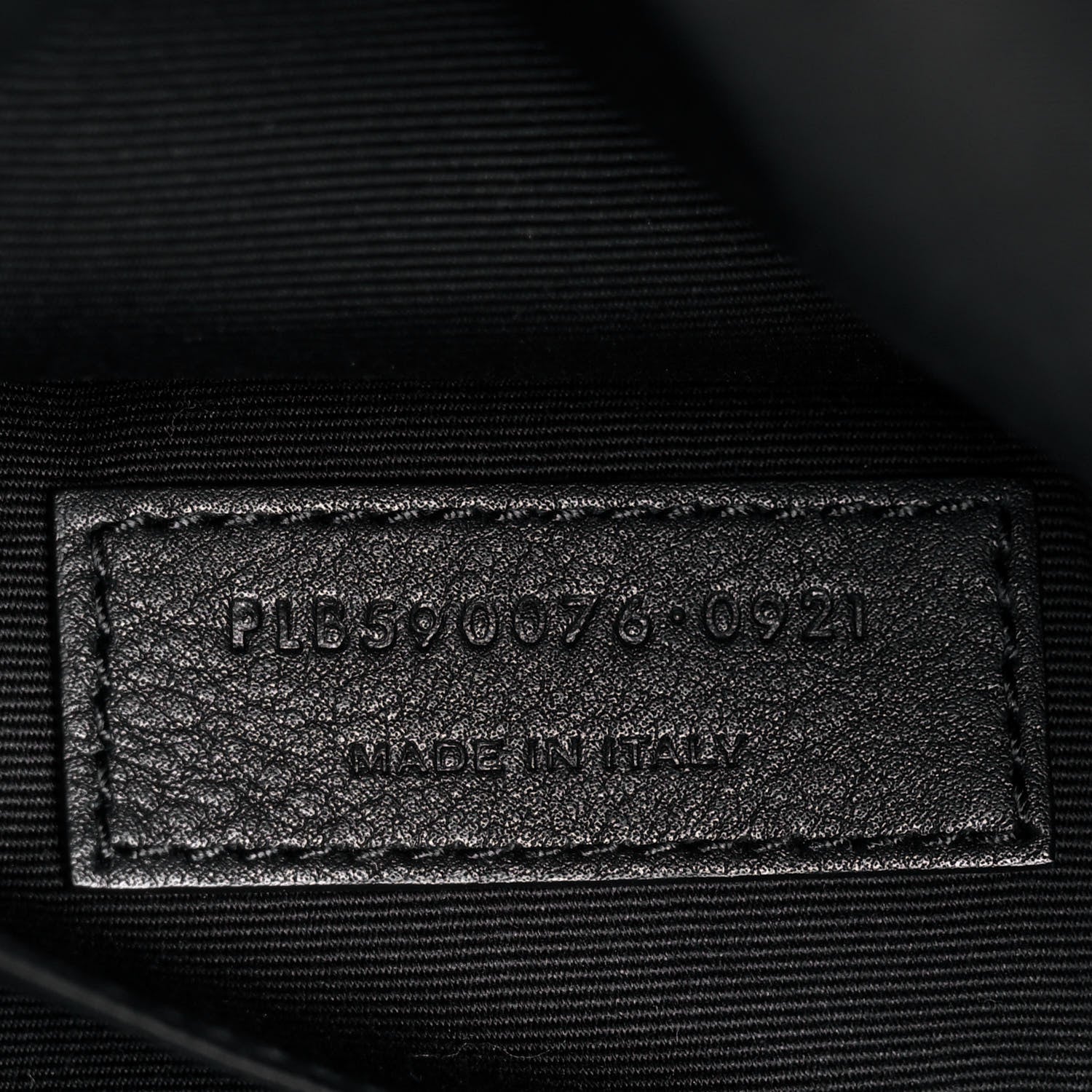 Saint Laurent Canvas Monogram Belt Bag Black 7 of 9