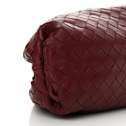Bottega Veneta Nappa Maxi Intrecciato The Pouch Oversized Clutch Bordeaux 9 of 10