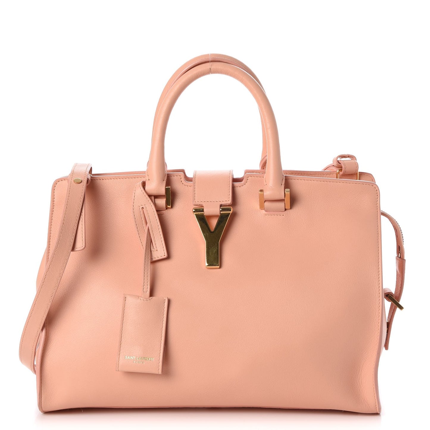 Calfskin Small Classic Y Cabas Blush