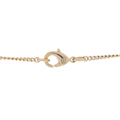 Chanel Crystal Pearl Twisted CC Drop Necklace Gold 3 of 3