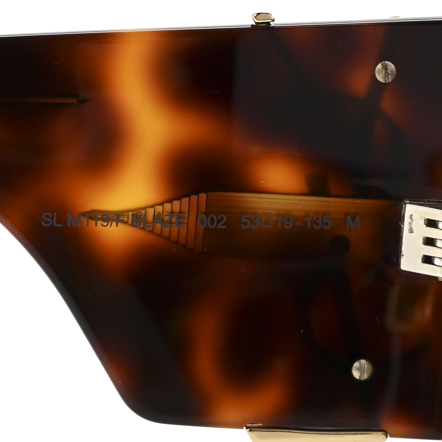 Acetate Blaze Sunglasses SL M119 Tortoise