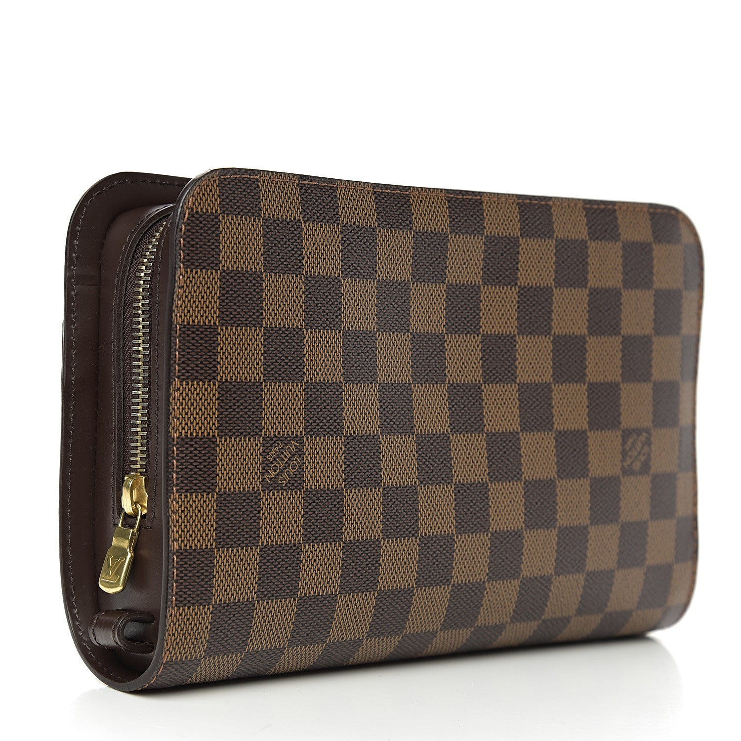 Louis Vuitton Damier Ebene Pochette Saint Louis Clutch 2 of 5