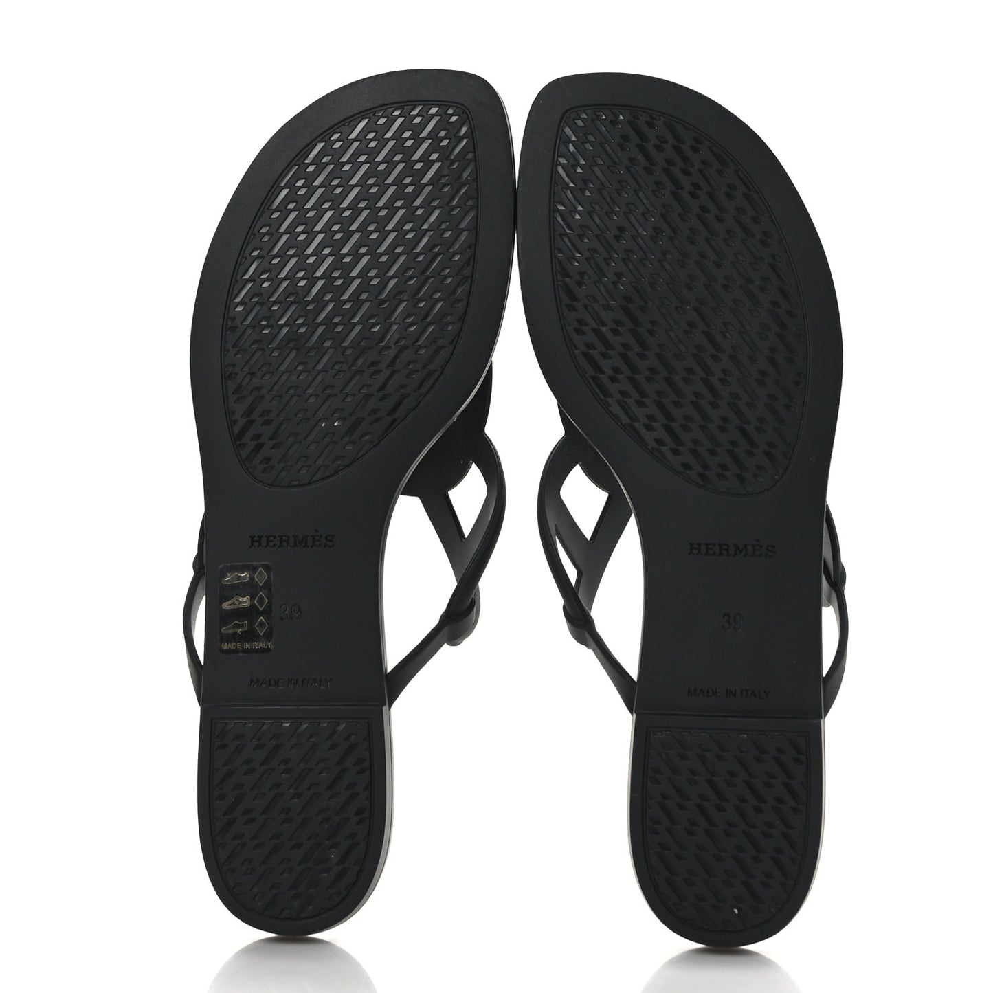 Rubber Womens Egerie Sandals 39 Black