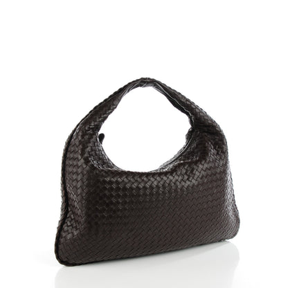Bottega Veneta Nappa Intrecciato Large Veneta Hobo Ebano 3 of 8