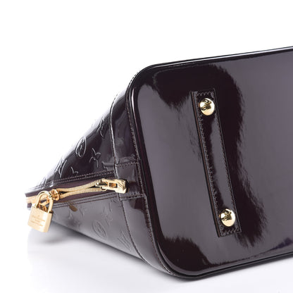 Louis Vuitton Vernis Alma GM Amarante 7 of 8