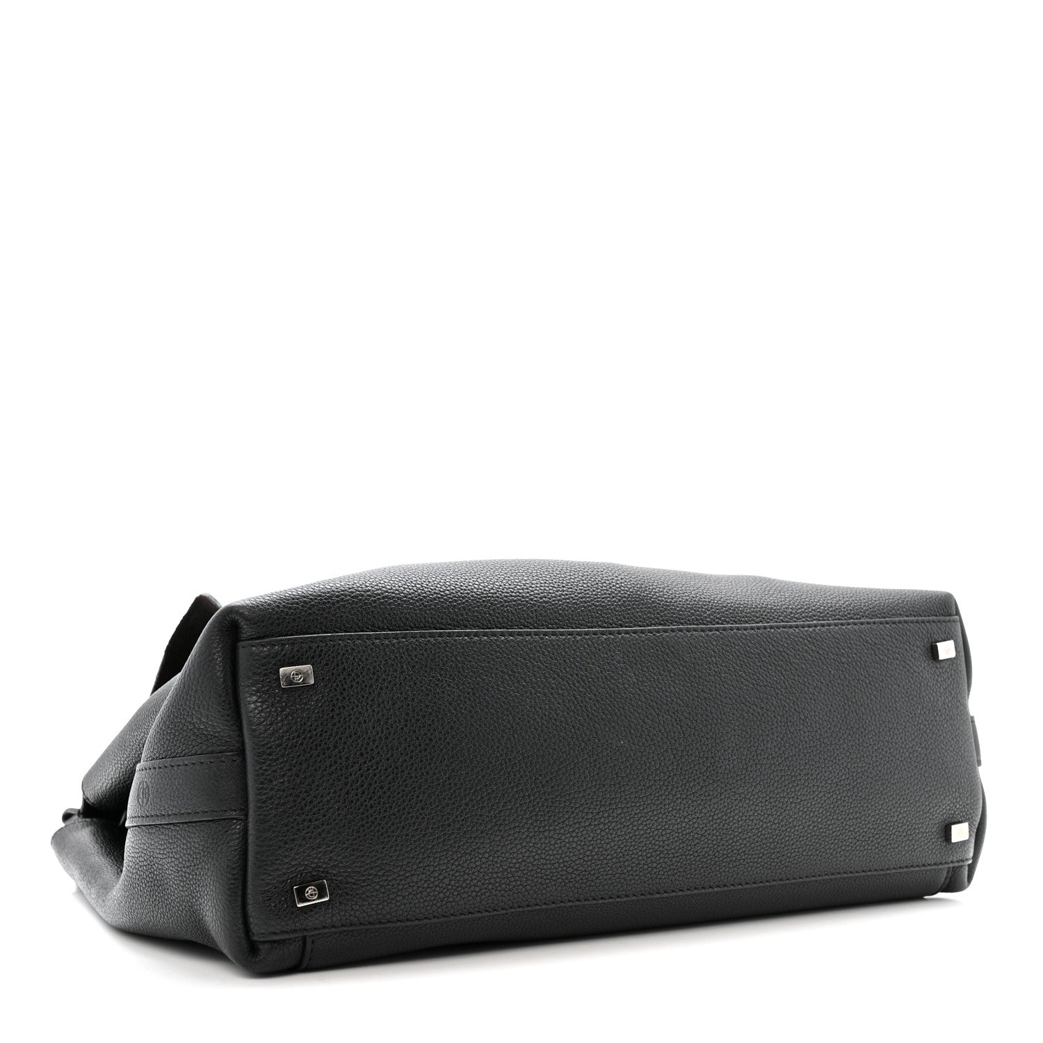 The Row Grained Calfskin Top Handle 14 Bag Black 4 of 14