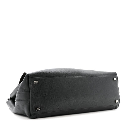 The Row Grained Calfskin Top Handle 14 Bag Black 4 of 14