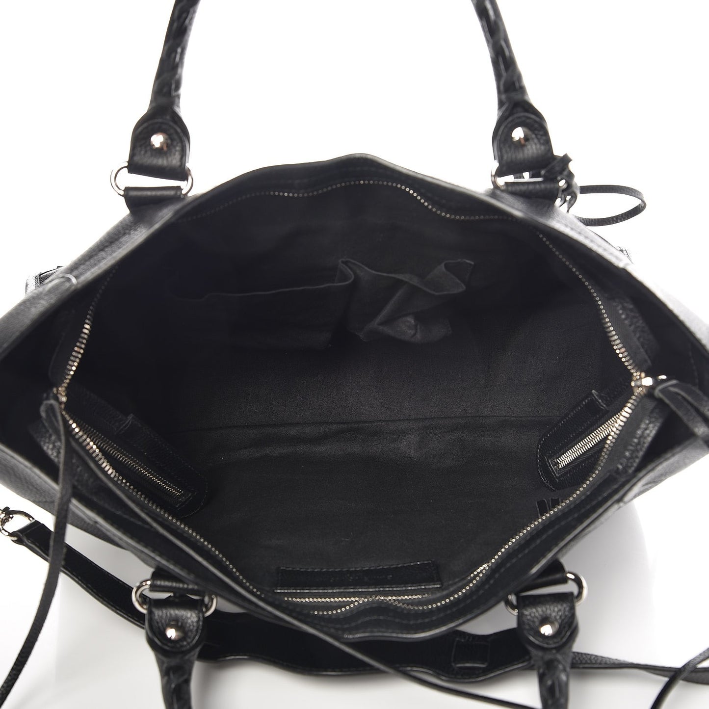 Vibrato Calfskin Classic Silver Hardware City Black