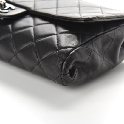 Chanel Lambskin Quilted Clutch With Chain Flap Black 10 of 12