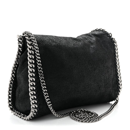 Stella McCartney Shaggy Deer Mini Falabella Tote Black 3 of 9