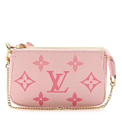 Louis Vuitton Empreinte Monogram Giant By The Pool Mini Pochette Accessories Bouton De Rose 1 of 9