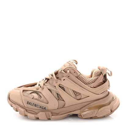 Balenciaga Mesh Rubber Uni-Matte Full Color Womens Track Sneakers 38 Full Beige 1 of 9