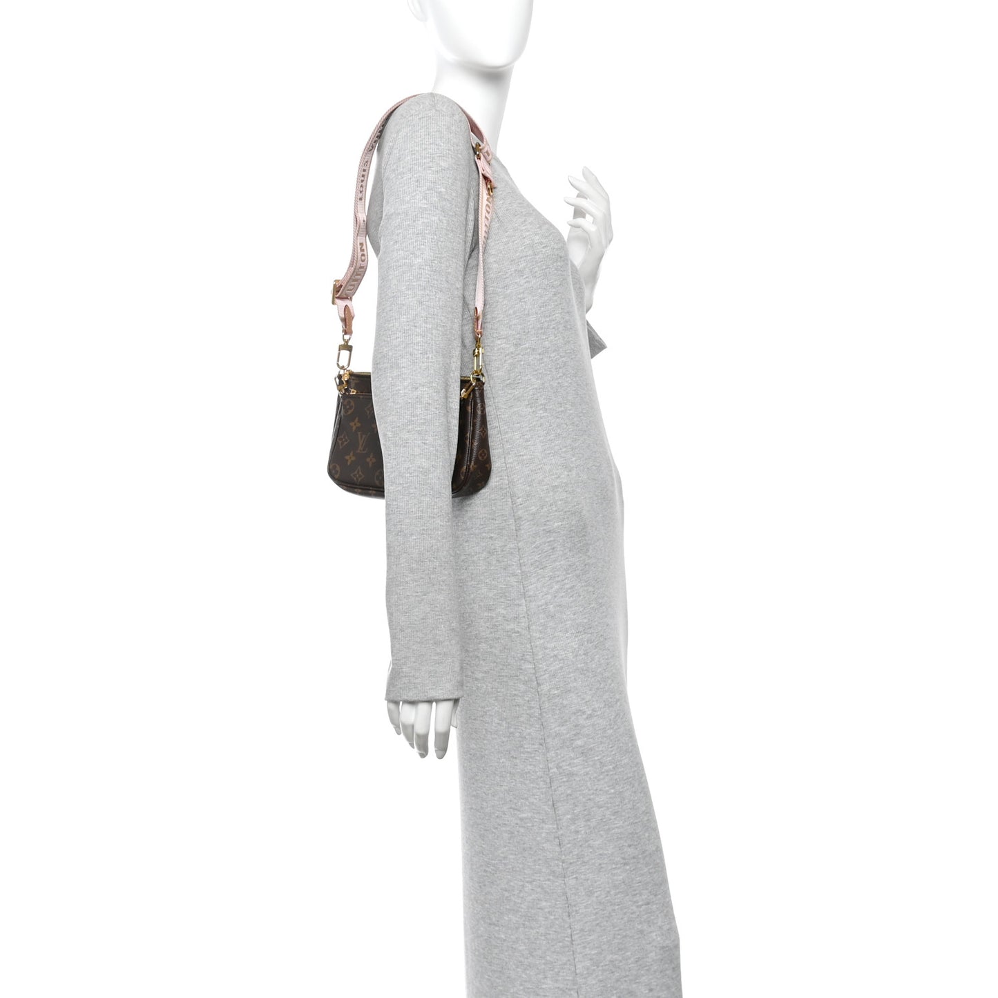 Monogram Multi Pochette Accessories Rose Clair