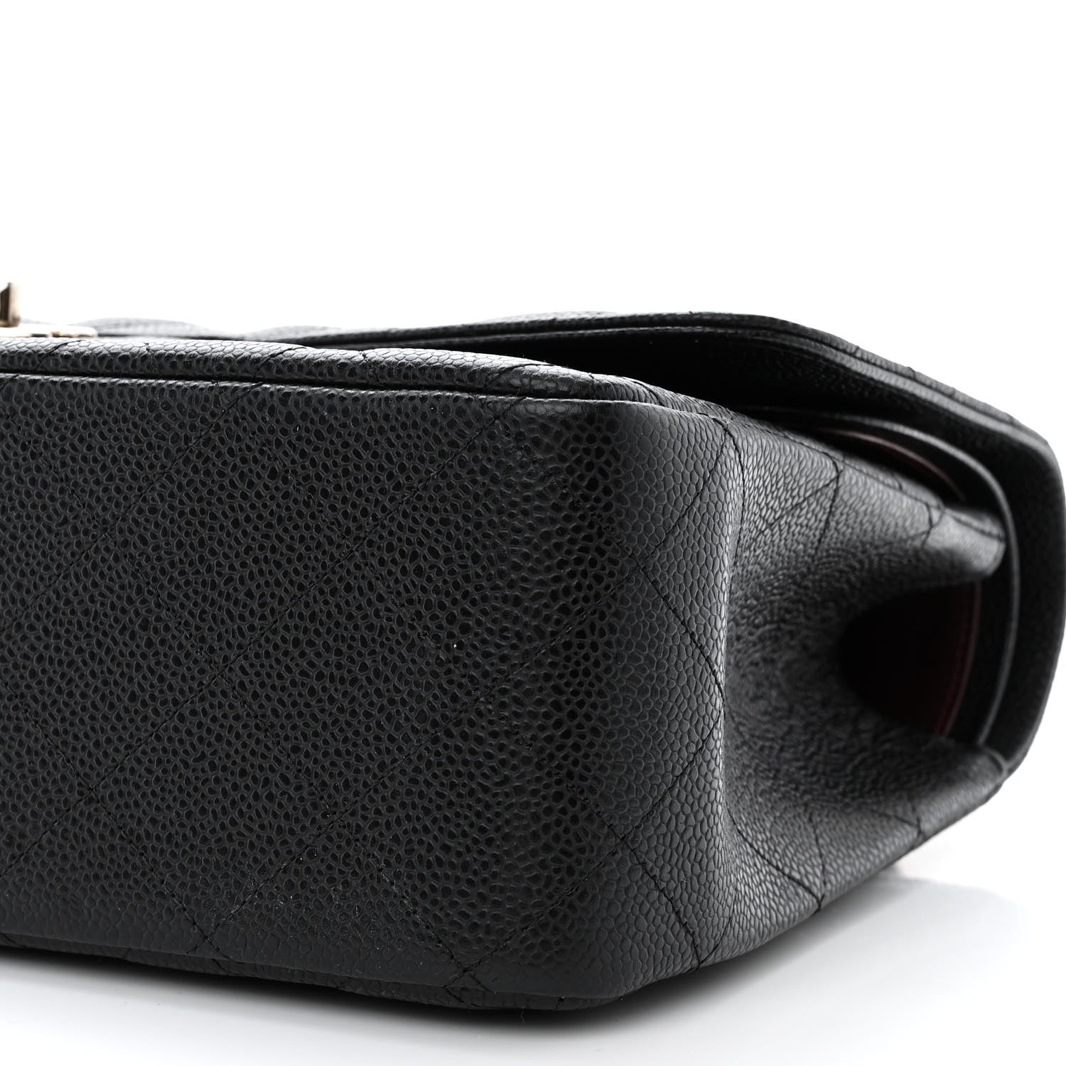 Chanel Caviar Quilted Jumbo Double Flap Black 10 of 10