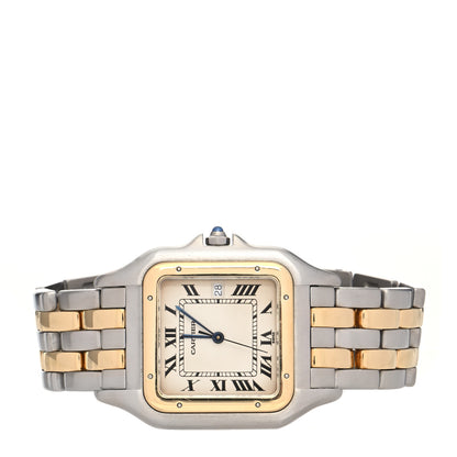 Cartier Stainless Steel 18K Yellow Gold 29mm Panthere Quartz Watch 2 of 4