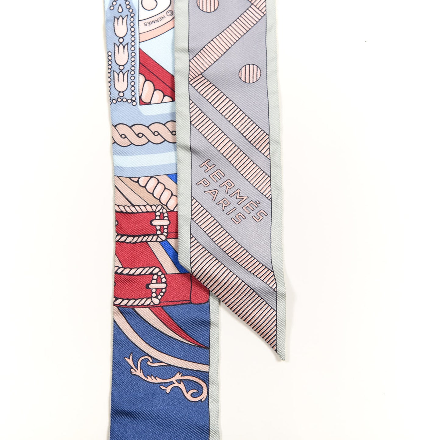 Silk Balade En Berline Twilly Gris Bleu Beige Rose