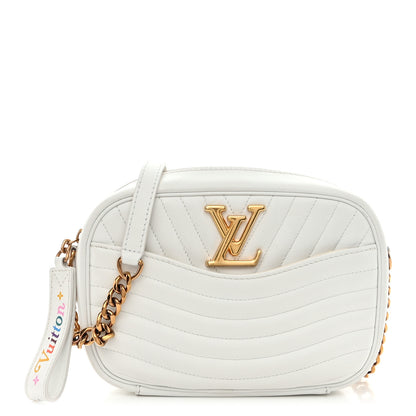 Louis Vuitton Calfskin New Wave Camera Bag White 1 of 12