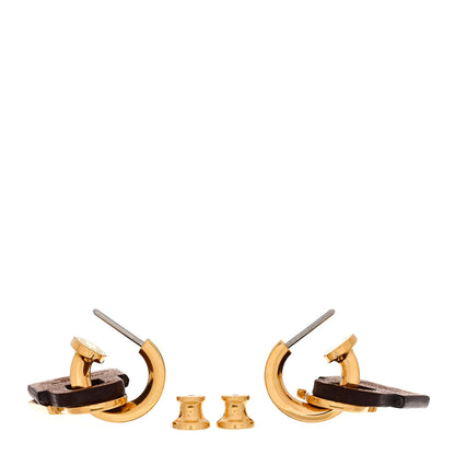 Hermes Gold Swift O'Kelly Earrings Gold 3 of 5