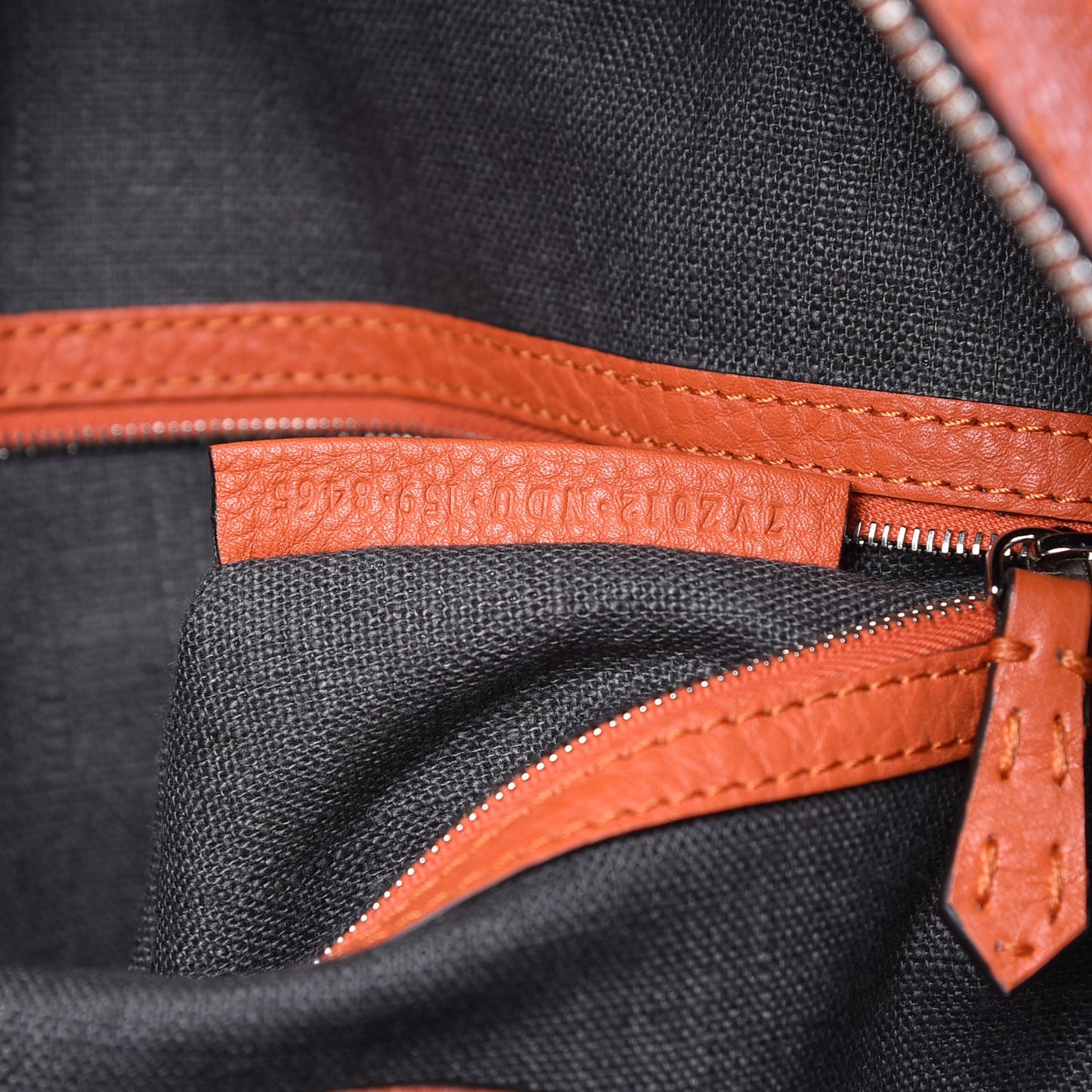 Cuoio Romano Selleria Backpack Orange