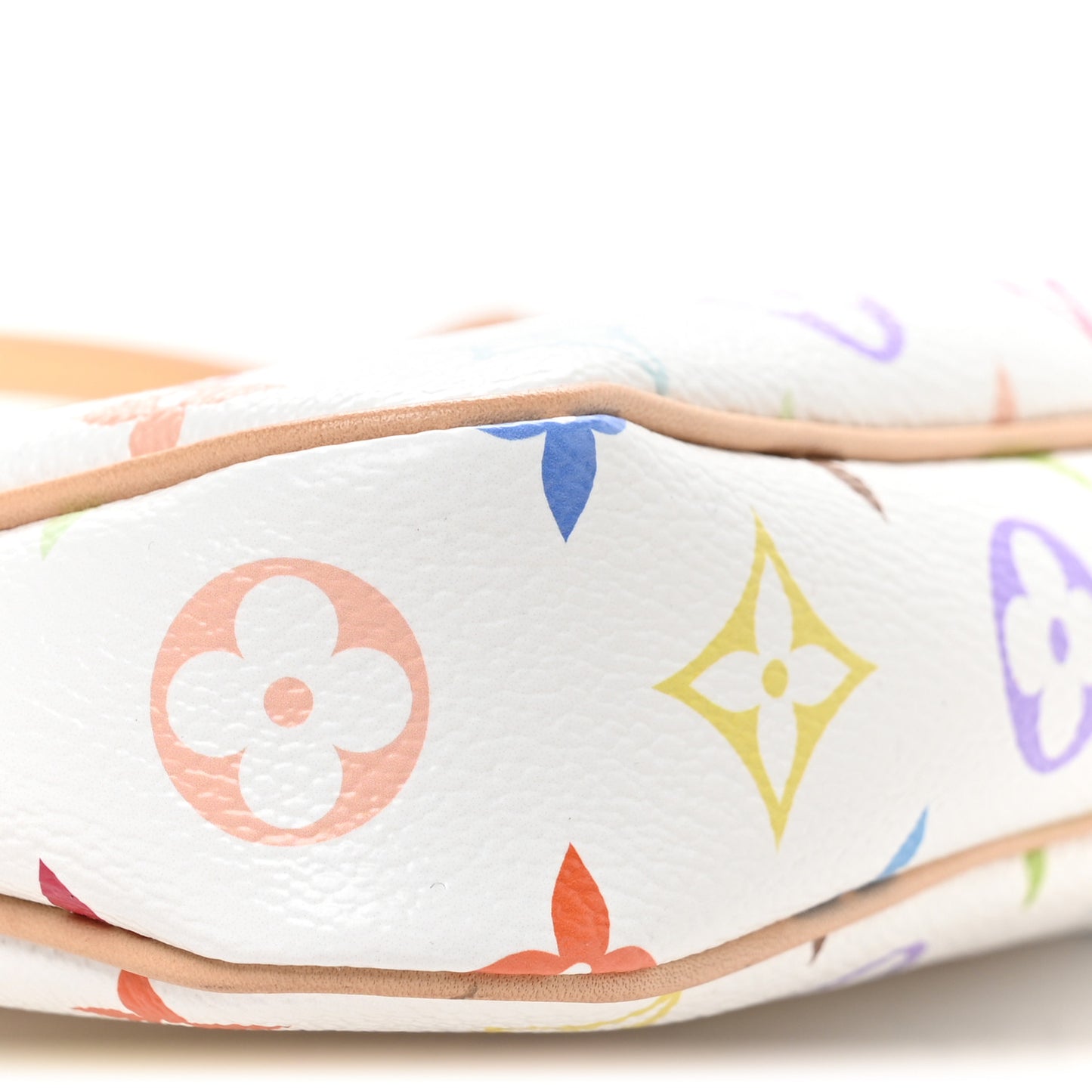 LV X TM Monogram Multicolor Pochette Accessories White