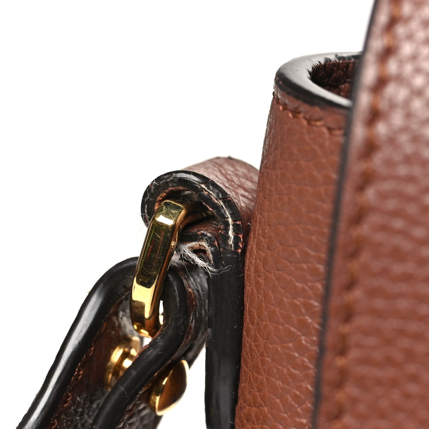 Burberry Calfskin Vintage Check Note Crossbody Bag Tan 11 of 11