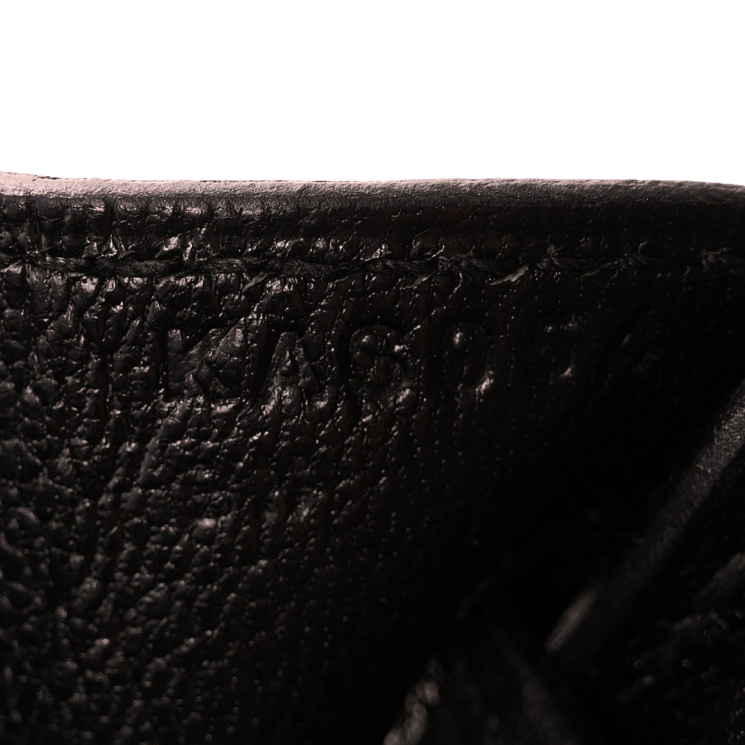Hermes Togo Birkin 25 Black 7 of 11